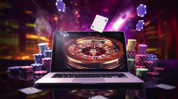 Tampilan permainan kasino langsung binus 4d dengan dealer studio multi-kamera